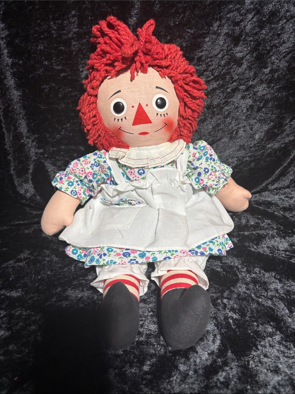 Classic Red-Haired Rag Doll Plush Toy - Kids Toys